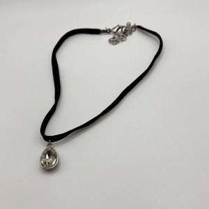 Black Tear drop choker